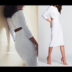 New York & company Gabrielle Union white dress